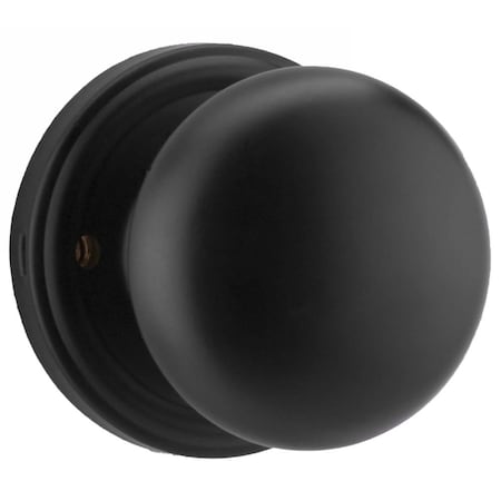 Weslock Impresa Privacy Lock with Adjustable Latch and Full Lip Strike Metal Black Finish 00610I2I2SL20MB